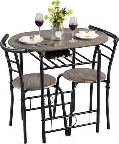 5 Piece Glass Dining Table Set for 4 People Family Kitchen Glass Top Table & Chairs with 4 High Backs https://tinyurl.com/29zqsvzl