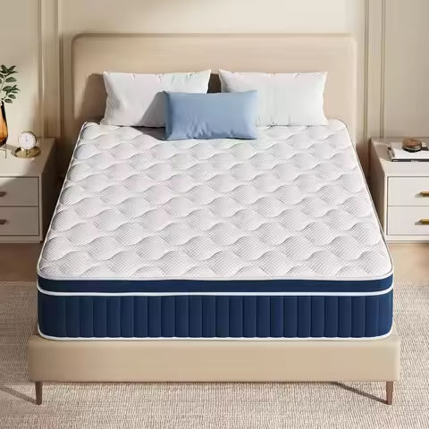 EGOHOME 12 Inch Queen Mattress, Copper Gel Cooling Memory Foam Mattress for Back Pain Relief,Therapeutic Double Matress Bed in a https://tinyurl.com/2afygmup