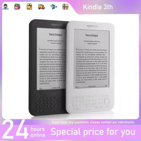 Kindle Keyboard Ebook e book Eink e-ink Reader 6 inch Touch Screen WIFI Ereader Without backlight for Kindle https://tinyurl.com/2auno9h6