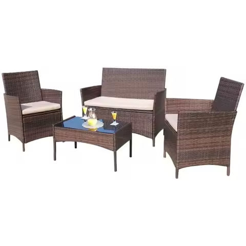 QWQPamapic 7 Pieces Outdoor Sectional , All-Weather PE Rattan Conversation , Wicker Adjustable Patio Furniture Set wit https://tinyurl.com/2dkpfyyc