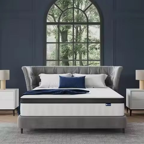Hcore 3-Inch Extra Firm Mattress for Pain Relief Cooling Gel Bamboo Charcoal Mattress with Removable Cover https://tinyurl.com/2aqy9sgt