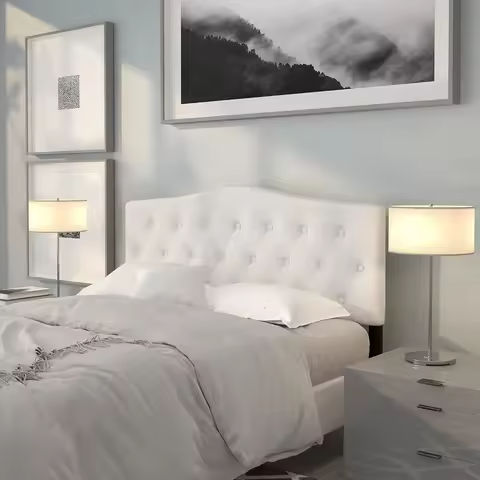 VEVOR Bed Headboard King Size Freestanding Head Board with Outlets & USB Port Adjustable Headboard for Different Bed Frames https://tinyurl.com/277ozywu