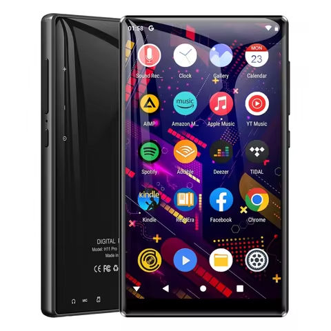 MECHEN 160GB (128GB+32GB) MP3/MP4 Player with Bluetooth and WiFi， 5″ IPS Touch Screen 1080P ，Up to 1TB https://tinyurl.com/26vpol48