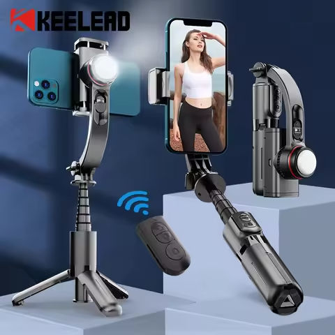 C22 AI Face Tracking Handheld Gimbal Stabiliser 360° Rotation Shoot Selfie Stick Tripod for Mobile Phone, 1/4” Screw for Camera https://tinyurl.com/2cpchclk