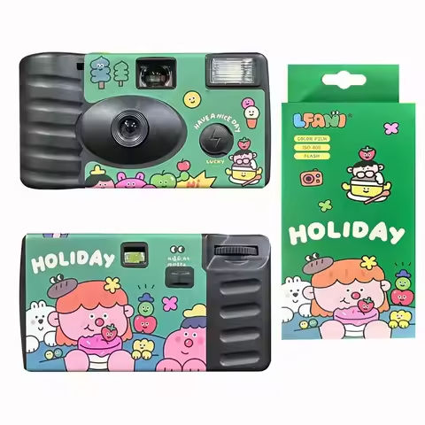 35mm Disposable Film Camera Built-in Flash One Time Use Camera 27 Photos for Birthday Parties https://tinyurl.com/2avqkt3w