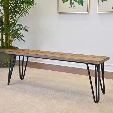 Colamy Dining Bench, 48 Inch Wood Entryway Bench For Dining Room Table And Living Room Bedroom, Farmhouse Wooden Chairs For https://tinyurl.com/29fojfdo