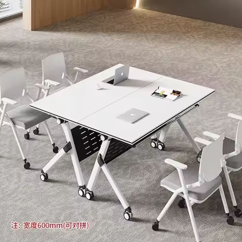 39-Inch Square Conference Table for 4, Wood Desk for Home Office, Compact Small Space Solution (Chairs Not Included) https://tinyurl.com/2dhkfrah