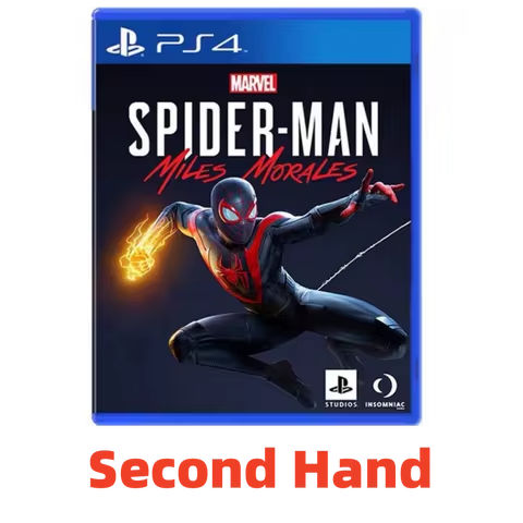 Sony Playstation4 PS4 Game CD Second Hand Marvel’s Spider Man Miles Morales Game Card Disc Playstation4 Spider Man Miles https://tinyurl.com/2aq9rpk2