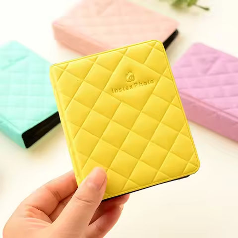 Pattern Album with 32 Pockets for Fujifilm Instant Mini 12 7+ 40 11 Evo 90 Photo Paper 3 Inches Instax Film Mini Photo Album https://tinyurl.com/27cjoba4