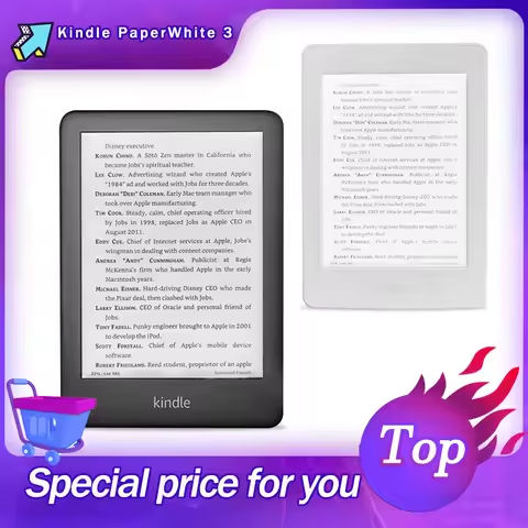 Kindle PaperWhite 3 300PPI E-Book Reader 6″ Touch Ink Screen with Backlight E-reader 4GB KPW3 Ereader Registerable Account Ebook https://tinyurl.com/274c3zvc