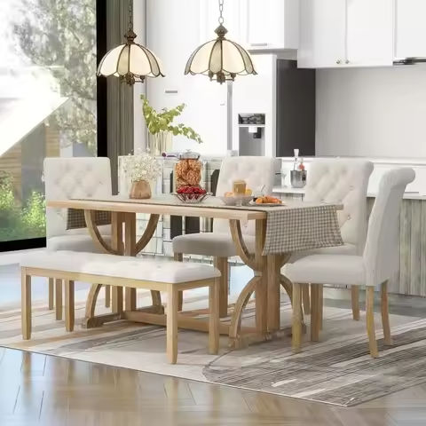 Glass Dining Table Set for 4, Modern 36″ Silver Round Tempered Glass Kitchen Table and 4 Black Faux Leather Chairs, for Home Off https://tinyurl.com/27xrldf4