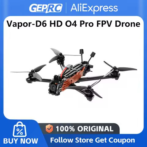 GEPRC Vapor-D5 X5 WTFPV FPV TAKER BLS 60A 4in1 ESC F722 V2 FC Freestyle 2207E 1960KV RC Quadcopter Freestyle Drone https://tinyurl.com/26szuf9d