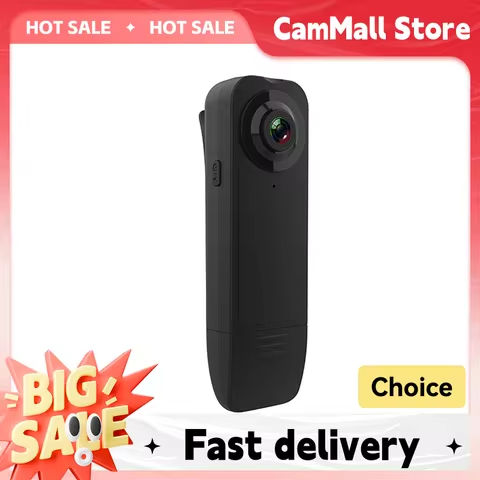 HD 1080P Mini Camera Portable Digital Video Recorder Worn Police Small Body Cam Infrared Night Vision Sports DV Camcorders https://tinyurl.com/226tuk9n