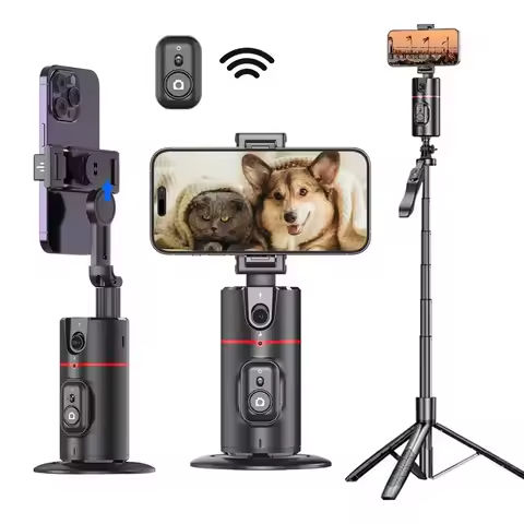 FGCLSY 5 in 1 Selfie Stick Gimbal Stabilizer For phone With Bluetooth Remote Intelligent AI Follow-Up Anti Shake Pan Tilt Tripod https://tinyurl.com/26tkcdzl