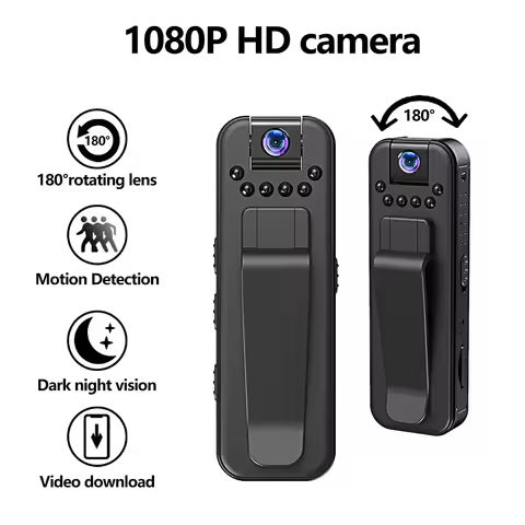 Small HD Nanny Cam Portable Mini Camcorder Full HD 1080P 200mAh Night Vision Video Record Motion Detection for Home Outdoor https://tinyurl.com/24efado7