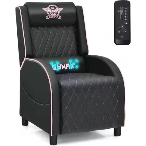 Ergonomic Office Chair Breathable With Bluetooth Speaker Footrest Lumbar Cushion 2-Point Massage Computer Gaming Racing Chair https://tinyurl.com/26ol4fmr