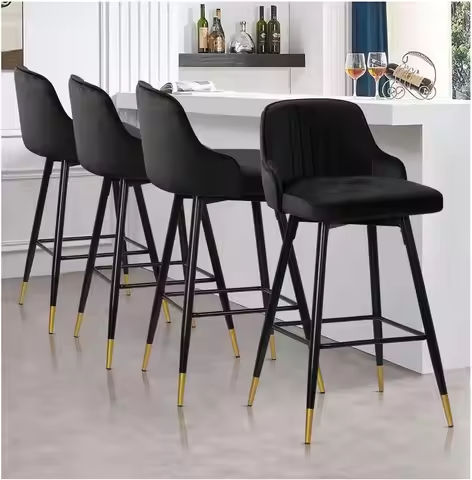 Bamboo Bar Stool Folding Bar Table and Chairs Set Max Capacity 198.42 lbs https://tinyurl.com/2de6woyt