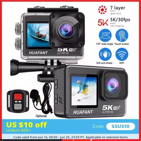 Action Camera Ultra HD 1080P 4K/30fps WiFi 2.0-inch Screen 170D 30M Underwater Waterproof Video Recording Sport Extreme Pro Cam https://tinyurl.com/25m6pdyf