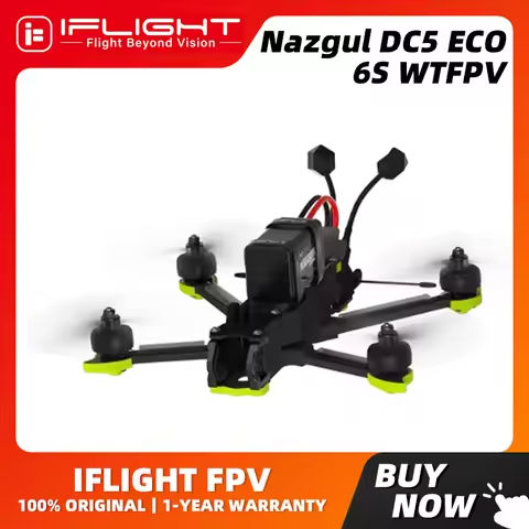 iFlight Nazgul DC5 ECO WTFPV Drone BNF without VTX / Camera for FPV parts https://tinyurl.com/28wntst2