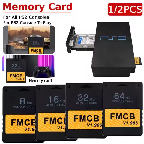 Free McBoot v1.966 Memory Card for Sony PS2 FMCB Game Extended Card 8/16/32/64MB https://tinyurl.com/238uzo22