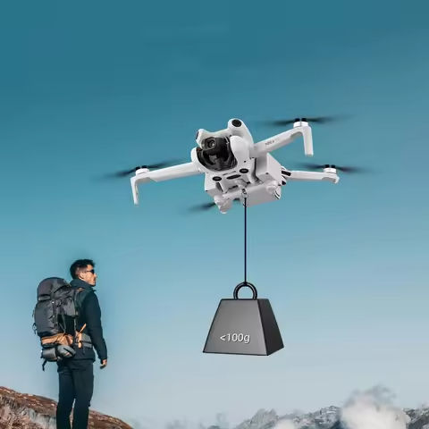 For DJI Mini 4 PRO Thrower Airdrop Airdropper Air Dropping Wedding Gift Fishing Delivery Device Rescue Camera Drone Accessories https://tinyurl.com/24nfspcc