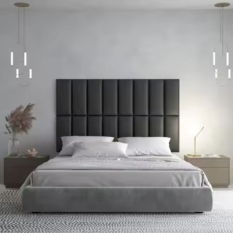 Luxurious Home Upholstered Headboard with Exquisite Antique Woven Pattern for a Classic Bedroom Decor https://tinyurl.com/2464qw2d