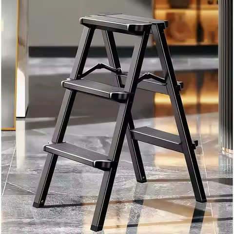 Ladders, household folding stools, herringbone ladders, solid wood two, three, four step ladders, chairs, stools, flower racks https://tinyurl.com/22f96qtx