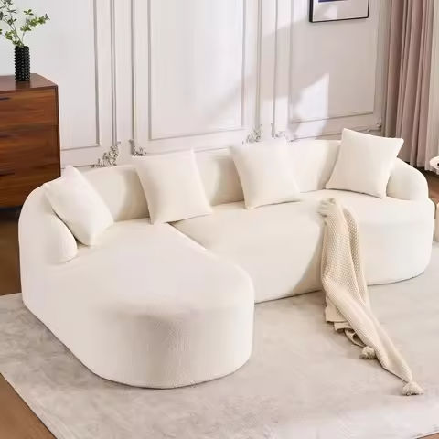 101″ Cloud Couch Sectional Sofas for Living Room, L Shaped Modular Couch with Ottoman, Large Convertible Modern 3 Seats Sofa Che https://tinyurl.com/2botmzye