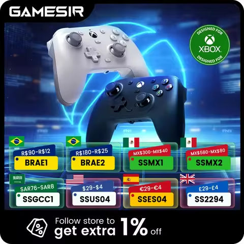 EasySMX T37 Wireless Gamepad, Bluetooth Gaming Controller for Nintendo Switch, PC, Steam Deck, 6 Axis Gyro Motion Control https://tinyurl.com/23lgq45c