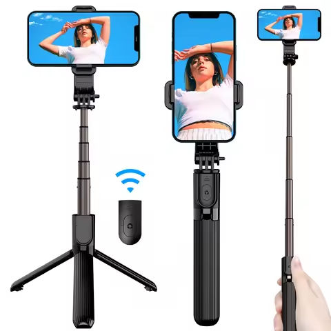 Q18 Desktop Following the shooting Mode Gimbal Stabilizer Selfie Stick Tripod with Fill Light for iPhone Cell Phone Smartphone https://tinyurl.com/26f7lxcq