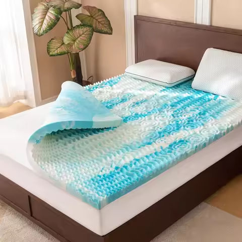 6/8 Inch Foam and Spring Hybrid Mattress [New Version],  Fiberglass Free, Medium Firmness, Durable Support, Certified Safe https://tinyurl.com/2yzczv25