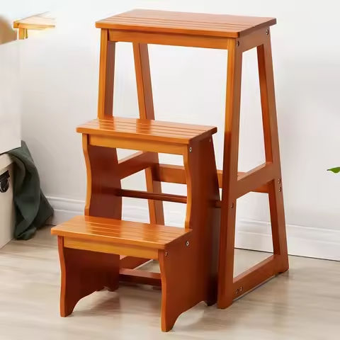 Balcony Herringbone Ladder Flower Rack Multi-function Thickened Cloakroom Step Ladder Stool Province Space Foldable Ladder https://tinyurl.com/2c3wnc9s
