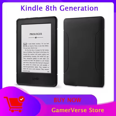 Kindle 8th Generation E-Book Reader 6 Inch Ink Touch Screen E-Ink Display WiFi Connectivity No Backlight Registerable Account https://tinyurl.com/24m738vc