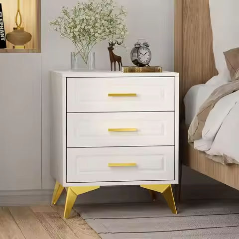 Night Stand Set of 2 with Charging Station, LED Nightstand with Fabric Drawers, End Table with PU Finish, Bed Side Table, Black https://tinyurl.com/2d96z4lg