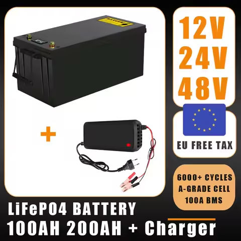 12V 10Ah LiFePO4 Battery,Up to 3000 Deep Cycles Rechargeable Lithium Battery with Built-in BMS for Power Wheels,Lights,Scooters https://tinyurl.com/2y4wta56