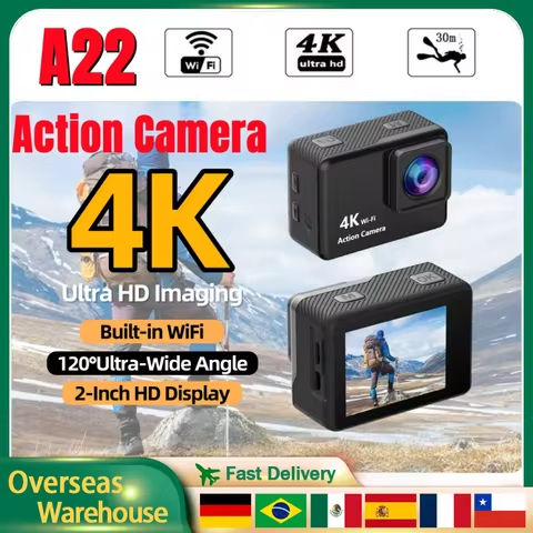 SJ4000 4K Waterproof Action Camera with EIS, HD Anti-Shake Outdoor Sports Camcorder for Diving Cycling Vlogging  https://tinyurl.com/2cmrxubh