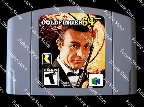 64 Bit Games ** GOLDFINGER 007 ( USA Version!! The Hack of the Goldeneye!! ) https://tinyurl.com/2bdulguu