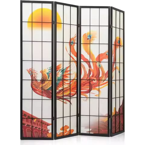 Folding Room Divider Wood Carved Privacy Screens – Ideal Decorative Partition for Home, Office, Restaurant, Bedroom https://tinyurl.com/2dqg5e3a