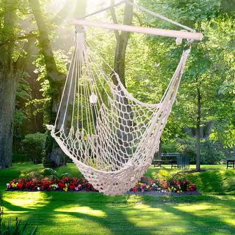 Camping Hammock 10*10 FT Chair Bed Outdoor Hanging Swing Sleeping Garden https://tinyurl.com/26ael3bm