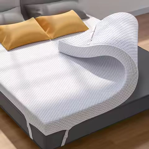Hcore 3/4 Inch Tri-Fold Mattress With Washable Cover, Storage Pockets And Non-Slip Bottom For Yoga, Camping, Guest Rooms https://tinyurl.com/26z4yp3u