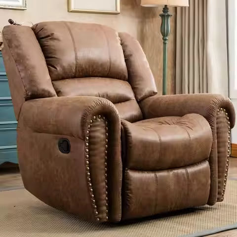 EBELLO Recliner Chairs for Living Room Overstuffed Breathable Reclining Chair Manual Sofa https://tinyurl.com/2bqq4q9h