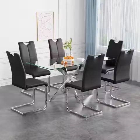 Windsor Dining Chair Set of 4, Spindle Back Wooden Chairs for Kitchen and Dining Room, Black https://tinyurl.com/2yfrr647