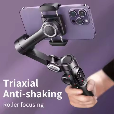 Tripod Gimbal Stabilizer Selfie Stick For iPhone Android Phone Mobile Led Light Cell Holder Stand Smartphone Cellphone Camera https://tinyurl.com/22y6qytm