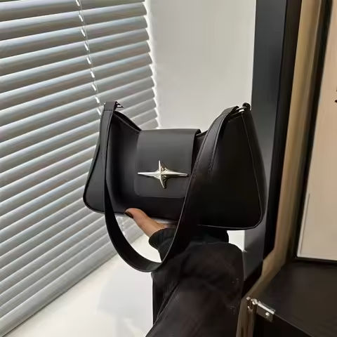 2025 Classic Y2K Small Purse Luxury Brand Female Handbags Vintage PU Leather Shoulder Bags for Women Daily Ladies Underarm Bag https://tinyurl.com/28jgwcq6