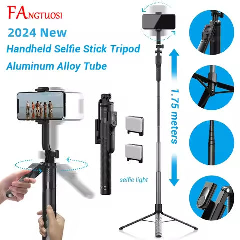 FGCLSY Bluetooth Handheld Gimbal Stabilizer Mobile Phone Selfie Stick Aluminum Alloy Adjustable Tripod for Smartphone Live https://tinyurl.com/2cwwlapj