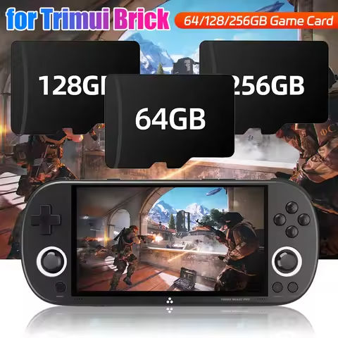 64/128/256GB Game Memory Card for Trimui Brick Handheld Game Console Game Storage Card Built-in 10000+/20000+/30000+ Games https://tinyurl.com/2ypv4fgr