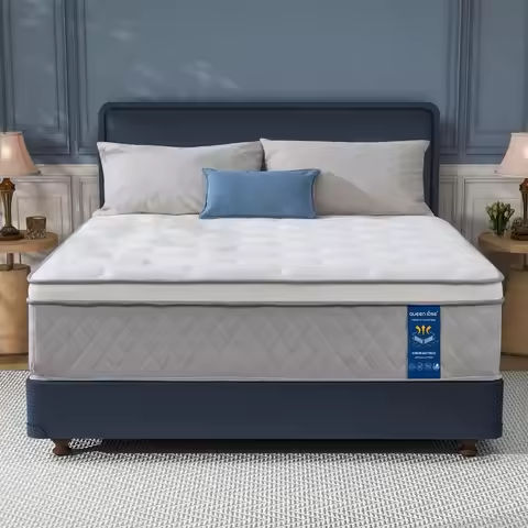 Queen Mattress 12 Inch, Memory Foam Hybrid Mattress in A Box, Queen Size Mattresses with Individually Pocket Spring for Pressure https://tinyurl.com/24dfk5bj