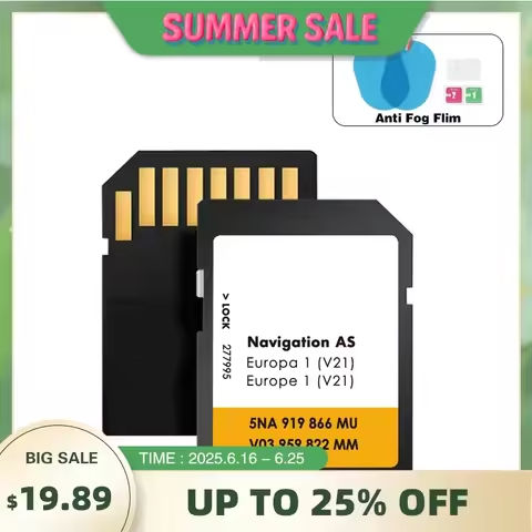 UK Europa SD Card 32GB Navigation GPS Map Version 2025 Newest for VW Tiguan AS V21 https://tinyurl.com/27lm8uq5