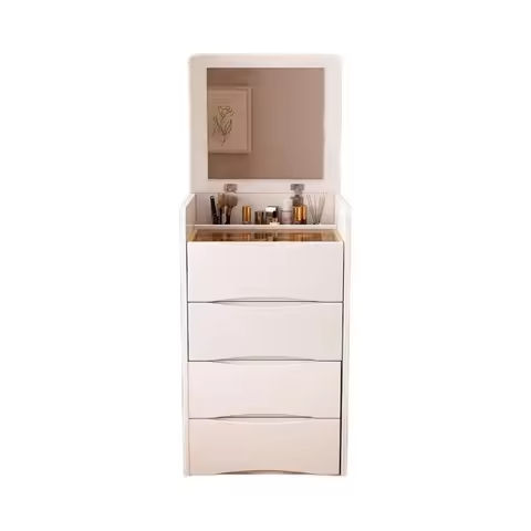Chest of 6 Drawers, Drawer Dresser storage organizer for Bedroom, Living Room, Storage Cabinet Dresser with Steel Frame, White https://tinyurl.com/25qb688n