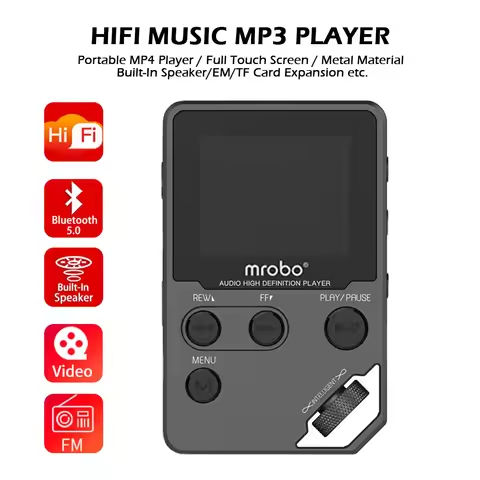 Professional HiFi Stereo Music MP3 Player HD Lossless DAC Decoding Sports For Walkman MP4 Support FM/E-book/Recorder/Max 128G https://tinyurl.com/2xktu9la